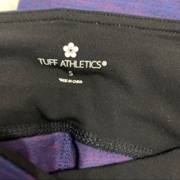 Tuff Athletics Blue and Purple Leggings - Picture 3 of 6